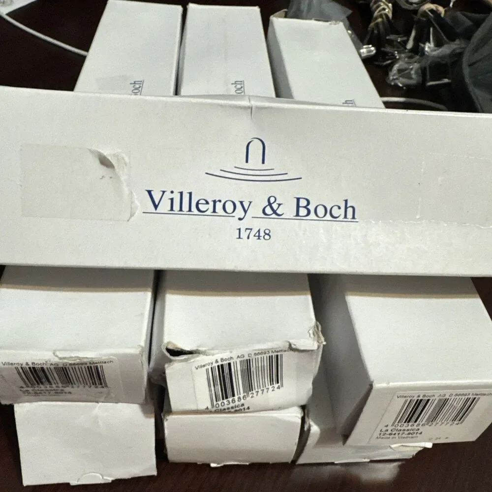 Villeroy & Boch 1748 La Classica 5 Piece Stainless Steel Flatware Set new